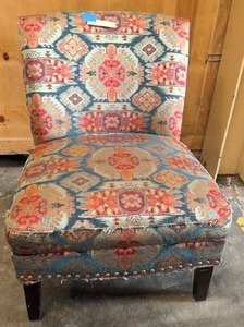 lot 73 image: Upholestered chair