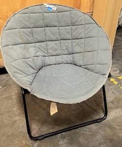 lot 108 image: Folding saucer chair