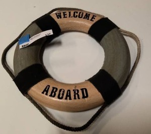 lot 137 image: vintage life jacket dcor