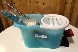 lot 150 image: hurrican spin mop no box