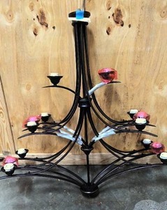 lot 165 image: New never installed chandalier with bulbs