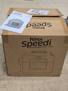 lot 428 image: Ninja Speedi SF300 Series Household Rapid Cooker Air Fryer (in original packaging)