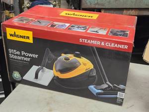 lot 478 image: Wagner 915e Power Steamer Household Steamer & Cleaner (in original packaging)
