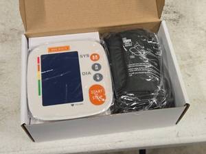 lot 493 image: Indie Health Digital Blood Pressure Arm Monitor with Bluetooth 51-1490