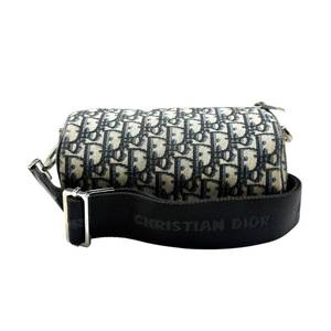 lot 10G image: Like New Dior Oblique Jacquard Roller Bag Pre-Owned Retail $1,750
