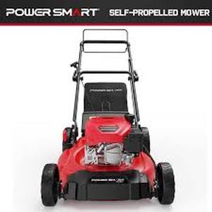 lot 9 image: PowerSmart 21 in. 3-in-1 Self Propelled Lawn Mower  Customer Returns See Pictures