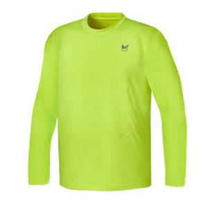 lot 47 image: Lot of Mission Unisex assorted sizes  Hi Vis Yellow Cooling Long Sleeve Performance Shirt  Customer Returns See Pictures