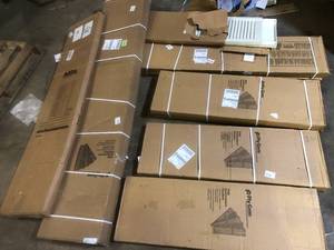 lot 19 image: Lot of Assorted Shutters Various Models and Conditions Customer Returns See Pictures