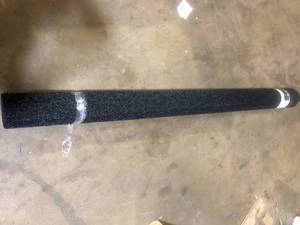 lot 24 image: 8 ft. X 10 ft. IndoorOutdoor Gray Wide Wale Multipurpose Rug Customer Returns See Pictures