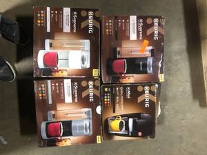 lot 60 image: Lot of Assorted Coffee Makers Various Models and Conditions Customer Returns See Pictures