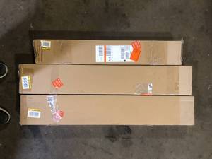 lot 64 image: Lot of Assorted Faux Wooden Blinds Various Models and Conditions Customer Returns See Pictures