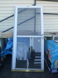 lot 262 image: Storm Glass Door
