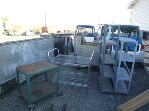 lot 264 image: Carts and Shelving