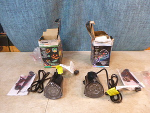 lot 52 image: 2 LED Lightshow Projection Halloween Lights