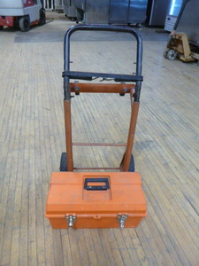 lot 76 image: 4-Wheel Hand TruckDolly and Toolbox