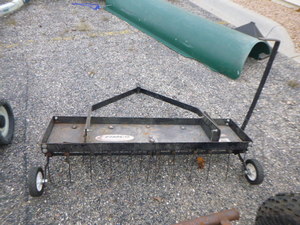 lot 115 image: Fimco Pull Behind Dethatcher