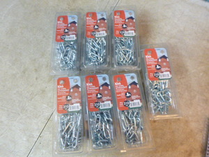 lot 187 image: 7 Packs of Koch #3 Coil Straight Chains