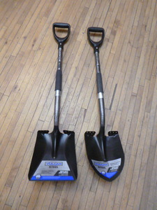 lot 197 image: 2 Vulcan Steel Shovels