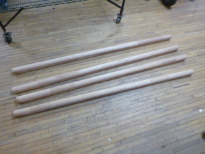 lot 204 image: 4 Design House High Crown Hand Railings