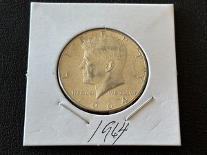 lot 4 image: 1964 Kennedy Half Dollar