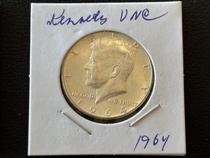 lot 15 image: 1964 Kennedy Half Dollar