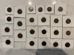 lot 27 image: Indian Head Cents