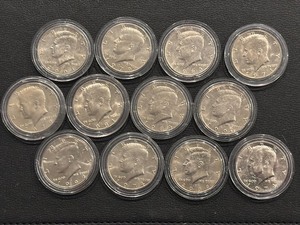 lot 48 image: Kennedy Half Dollars