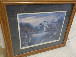 lot 6 image: Wild Life Framed and Matted Signed ...