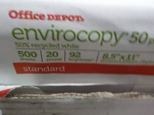lot 19 image: Office Depot 5000 Sheets Envirocopy...