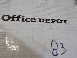 lot 21 image: Office Depot 4000 Sheets White 8.5 ...