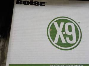 lot 24 image: Boise 5000 Sheets White 8.5 x 14 C...