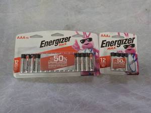 lot 51 image: 20 Energizer AAA Batteries...