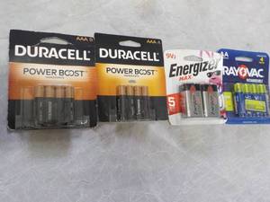 lot 52 image: Variety of Batteries...