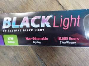 lot 129 image: Black Light...