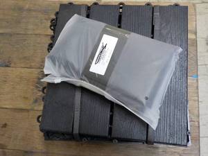 lot 138 image: Patio Plastic Blocks and Fire Pit M...