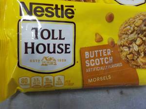 lot 163 image: 5 bags Toll House Butterscotch 11 o...