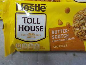 lot 164 image: 5 bags Toll House Butterscotch 11 o...