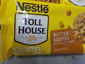 lot 165 image: 5 bags Toll House Butterscotch 11 o...