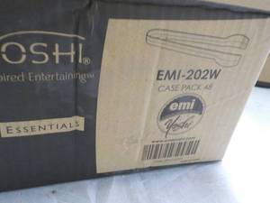 lot 184 image: Case of 48 Yoshl 7 White Plastic T...