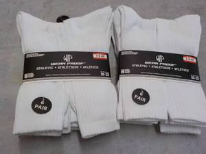 lot 187 image: 12 Pair Wear Proof Size 10-13 Athle...