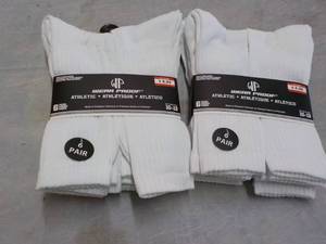 lot 190 image: 12 Pair Wear Proof Size 10-13 Athle...