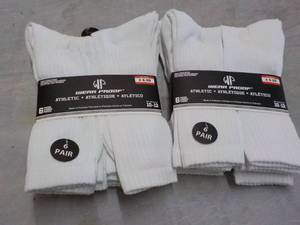 lot 192 image: 12 Pair Wear Proof Size 10-13 Athle...