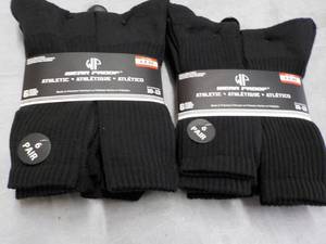 lot 199 image: 12 Pair Wear Proof Size 10-13 Athle...