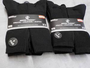 lot 201 image: 12 Pair Wear Proof Size 10-13 Athle...