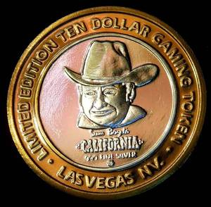 lot 26 image: BU 1995 Boyds California Casino Year of the Dragon .999 Silver Gaming Token