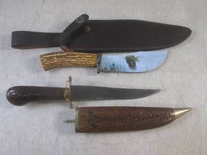 (CNTR) 2 Decorative Knives - 10" Ea...