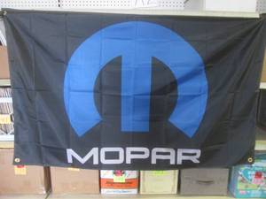 lot 26 image: (FS) 3 ft x 5 ft Mopar FlagBanner...