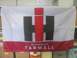 lot 37 image: (FS) 3 ft x 5 ft McCormick Farmall ...