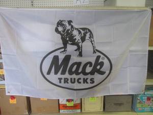lot 38 image: (FS) 3 ft x 5 ft Mack Trucks FlagB...