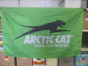 lot 45 image: (FS) 3 ft x 5 ft Arctic Cat Share O...